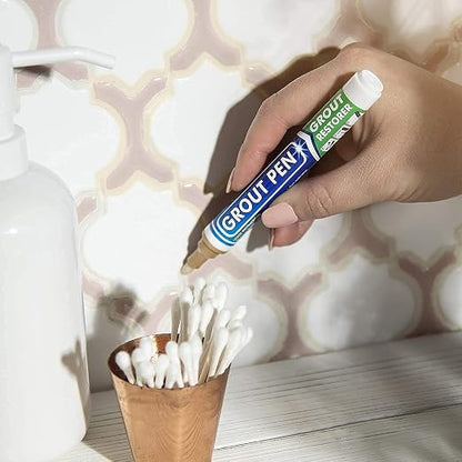 Grout Pen Beige Tile Paint Marker: Waterproof Grout Paint, Tile Grout Colorant - Image 8