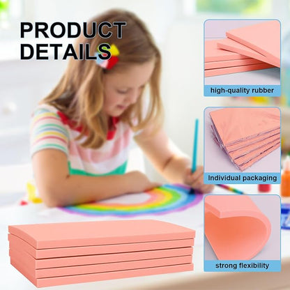 25 Pcs 4"x6" Rubber Carving Blocks, Linoleum Blocks, Stamp Carving Blocks - Image 7