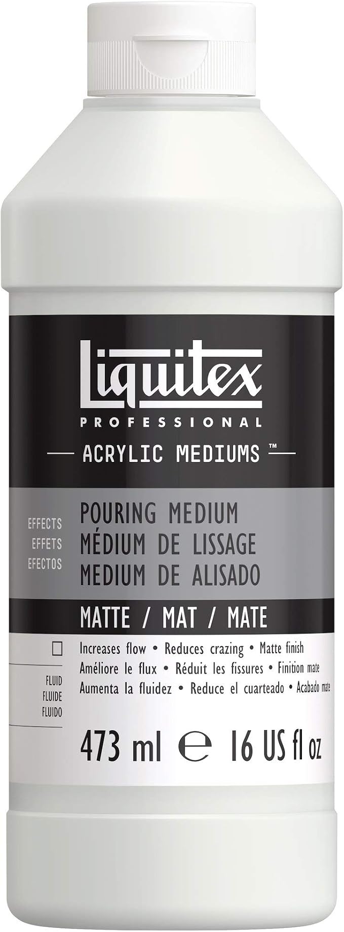 Liquitex Professional Effects Medium, Matte Pouring Medium by Liquitex