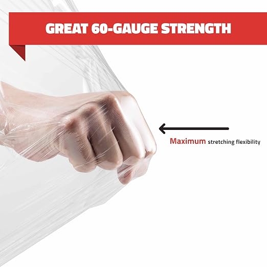 Stretch Wrap with Handle Industrial Strength 2 Pack 11" x 1000 Ft 60 Gauge - Image 2