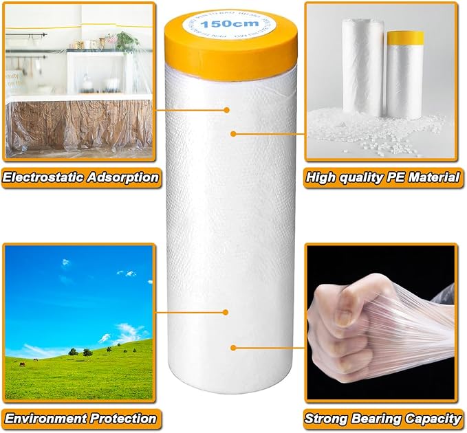 6 Pack Protective Masking Film - Image 3