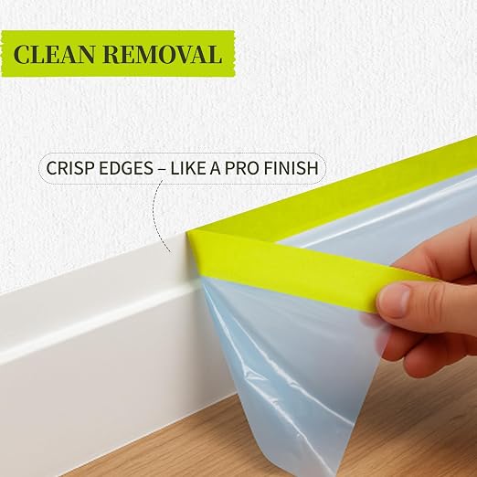 Pre-Taped Masking Film for Painting - Image 4
