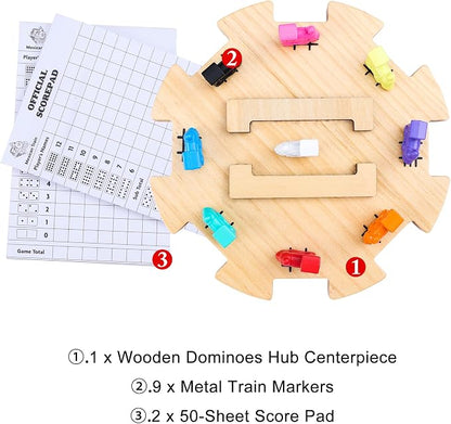 Mexican Train Dominoes Accessories Set - Image 4