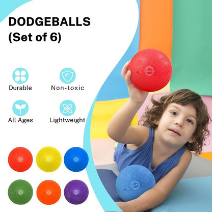 Dodgeballs Playground Balls, Dodge Ball Set - Image 2