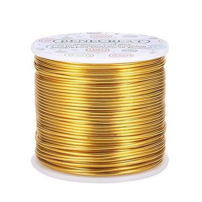 BENECREAT 15 Gauge 220FT Aluminum Wire Anodized Jewelry Craft Making Beading by BENECREAT