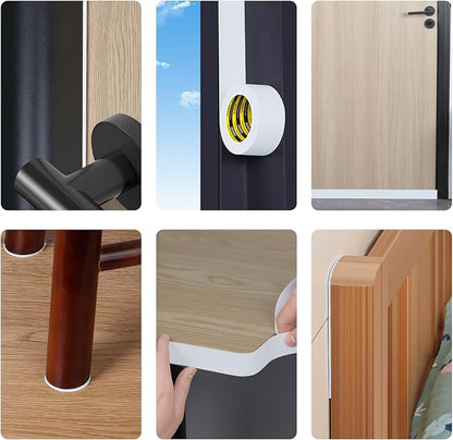 Single-Sided Adhesive Foam Tape 2inX9.84FT Single-Sided Sealing Strip Foam Pad - Image 6