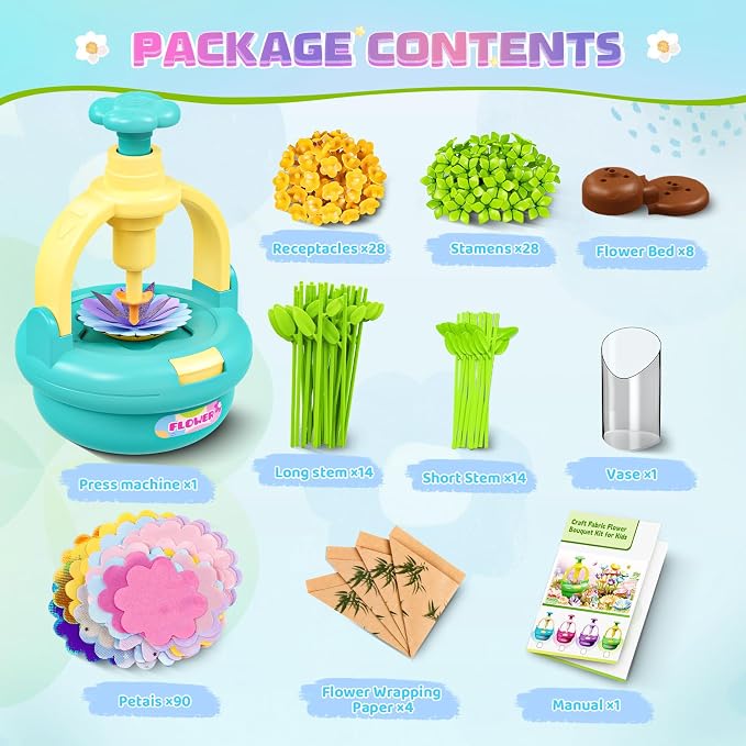 Plunack Flower Bouquet Toys Kits - Image 6