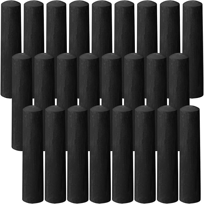 25 Pcs Sidewalk Chalks for Kids Non Toxic Jumbo Chalk for Party Gift Outdoor by Unknown