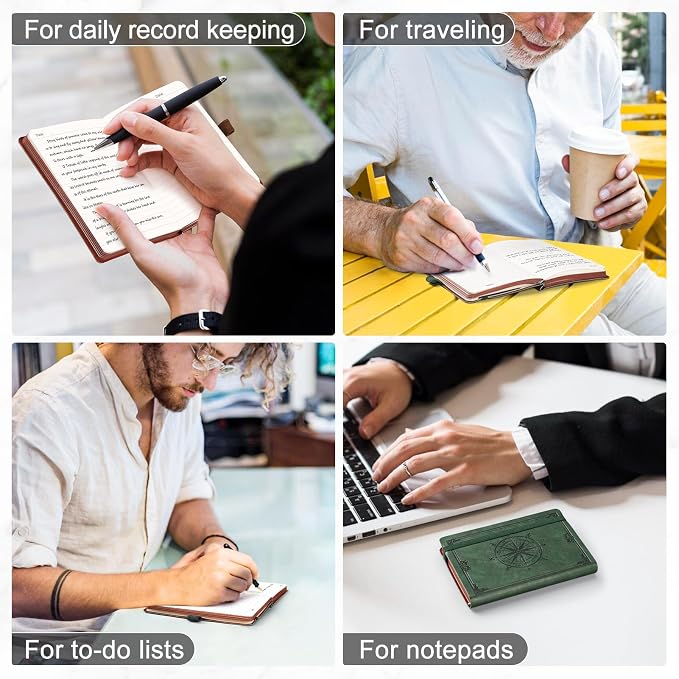 AHGXG Small Blank Pocket Journal Notebook - Image 8