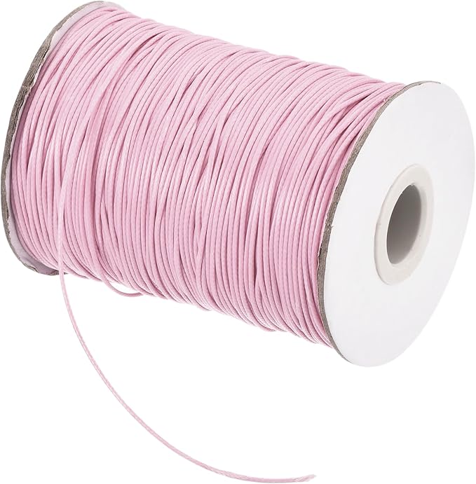 MECCANIXITY Waxed Cord 1mm Waxed Polyester Cord 175 Yard Wax String by MECCANIXITY