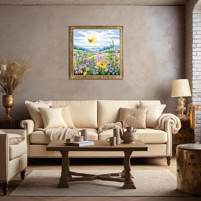51buyoutgo Natural Landscape Cross Stitch Kits, 11 Ct Count Pre Printed Counted - Image 5