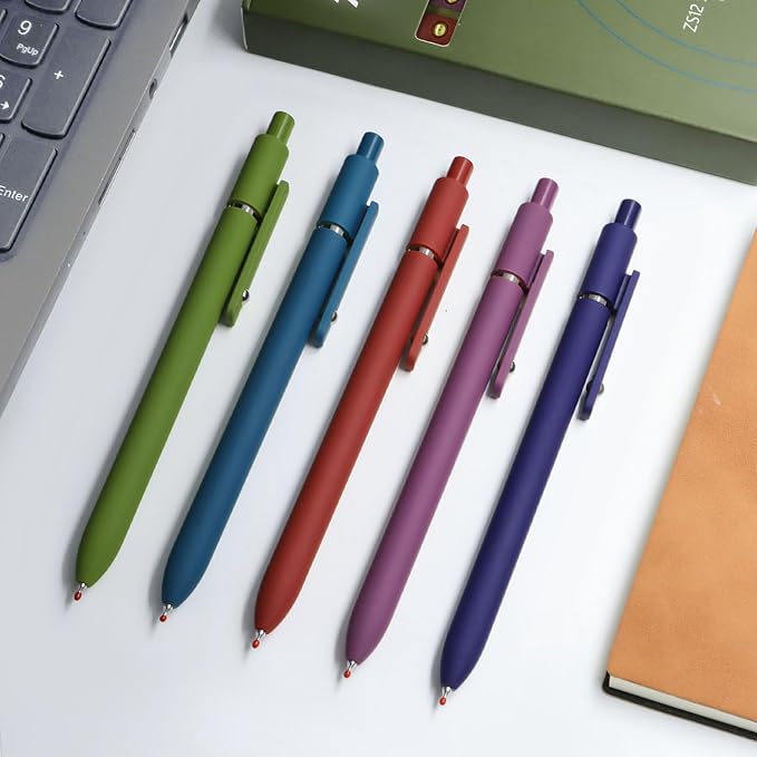 Gel Pens, High-End Series Metal Clip Retractable Pens - Image 7
