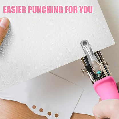 2 PCS Hole Punch, Diameter 1/4" and 1/8" Single Hole Punch, - Image 7