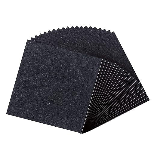 MAGZO 20Pcs Adhesive Foam Padding 1/16 in Thick X 4 in X 4 in, Closed Cell Foam by MAGZO