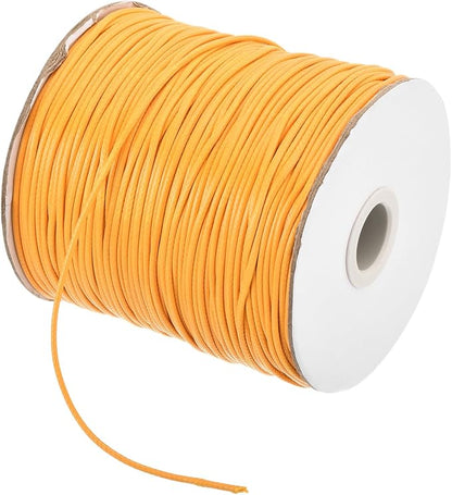 MECCANIXITY Waxed Cord 1.5mm Waxed Polyester Cord 175 Yard Wax String by MECCANIXITY