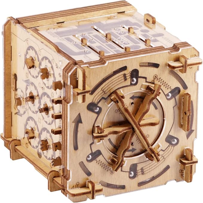iDventure Cluebox Cambridge Labyrinth – Wooden 3D Puzzle Box – Escape Room by iDventure