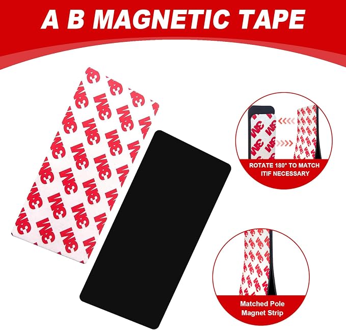 Thaibear Magnetic Strips with Adhesive Backing Strong Flexible Magnetic Tape - Image 3