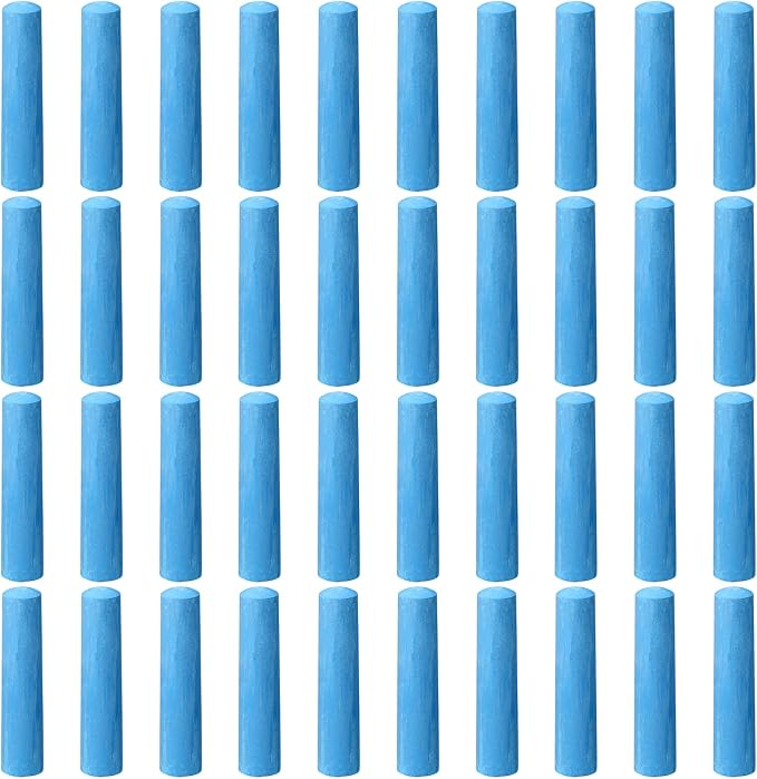 40 Pcs Sidewalk Chalks for Kids Non Toxic Jumbo Chalk for Party Gift Outdoor by Unknown