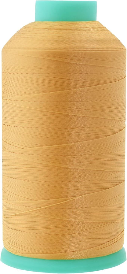 Mandala Crafts Bonded Nylon Thread Blonde Heavy Duty Sewing Threads by MandalaCrafts