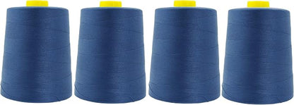 Mandala Crafts 4 Pack of Serger Threads Cones Spools by MandalaCrafts