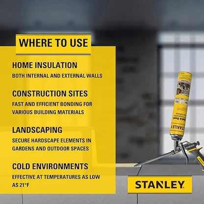 Stanley Quick Bond Adhesive Foam - Image 6