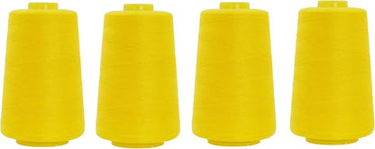 Mandala Crafts 4 Pack of Serger Threads Cones Spools by MandalaCrafts