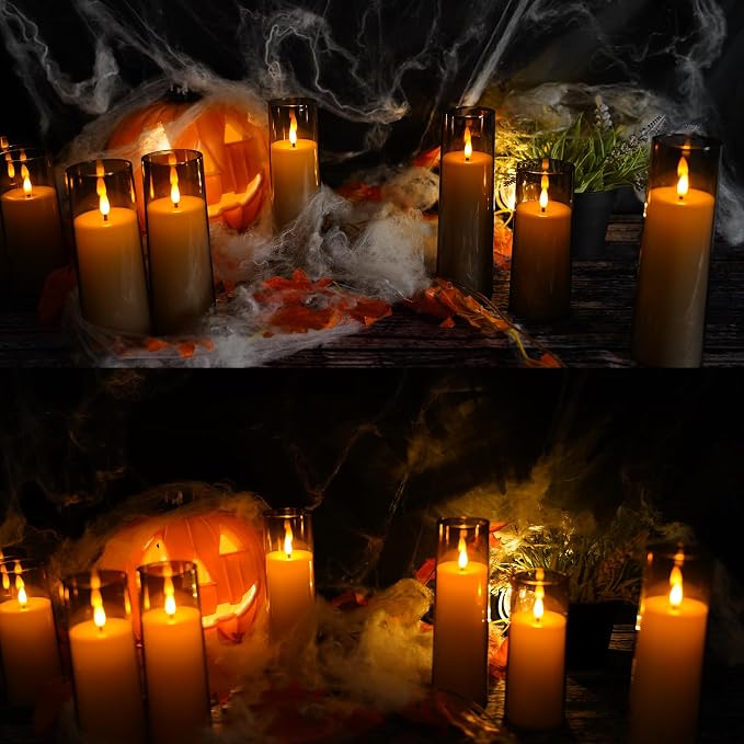 Flickering Flameless Candles Battery Operated - Image 5