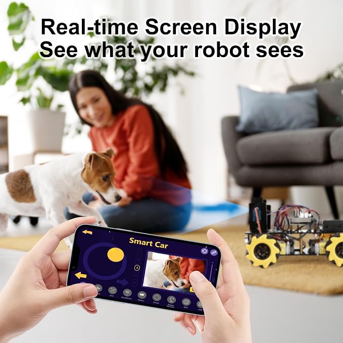 Robotics Kit for Kids Ages 8–12 12-16, ACEBOTT Smart Robot Car Kit - Image 4