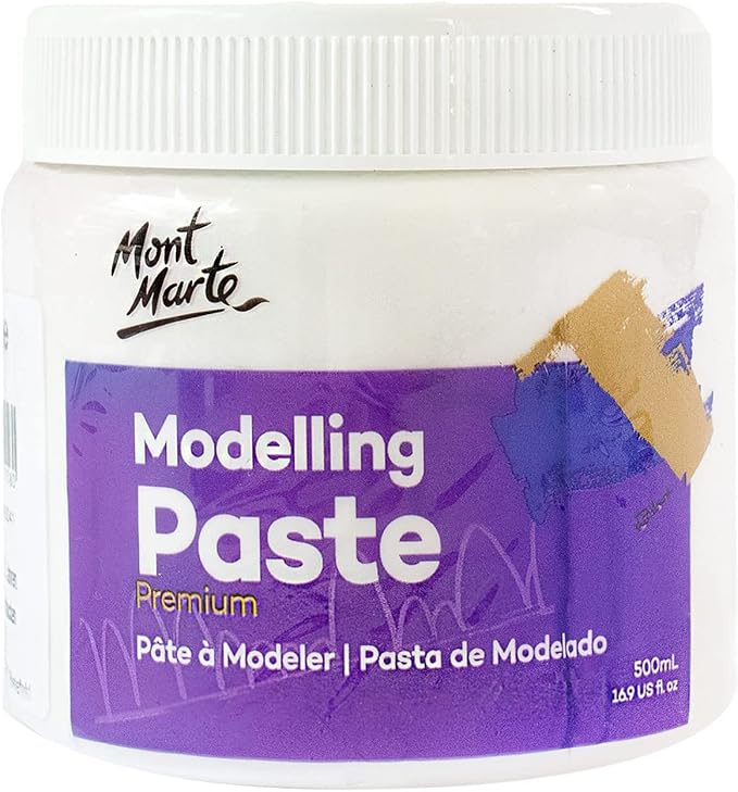 Mont Marte Modelling Paste Acrylic Medium 500ml by MontMarte