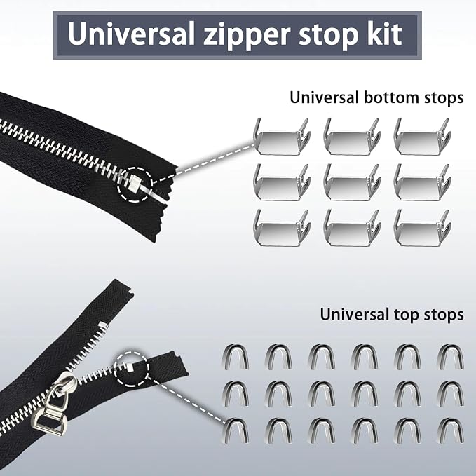 VICHERIA Zipper Repair Kit, Universal Zippers - Image 5