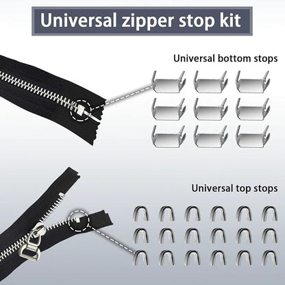 VICHERIA Zipper Repair Kit, Universal Zippers - Image 5