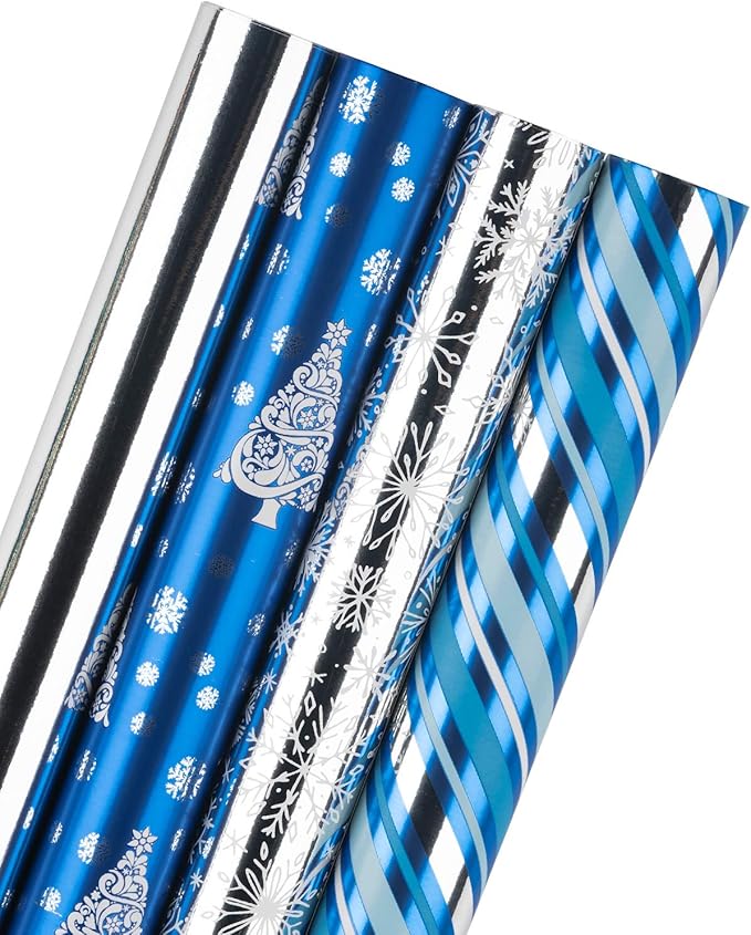 WRAPAHOLIC 30 Inch Christmas Wrapping Paper Roll by WRAPAHOLIC