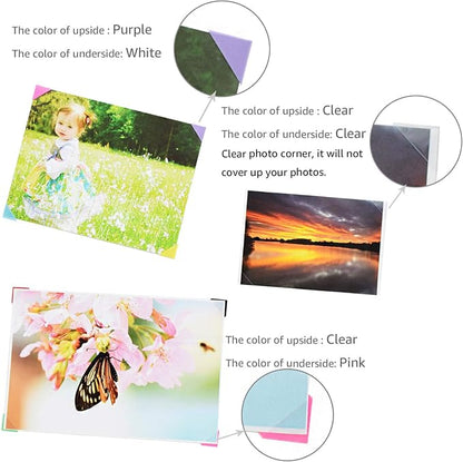 VIPbuy 2244 Count Photo Mounting Corner Stickers Self Adhesive - Image 4