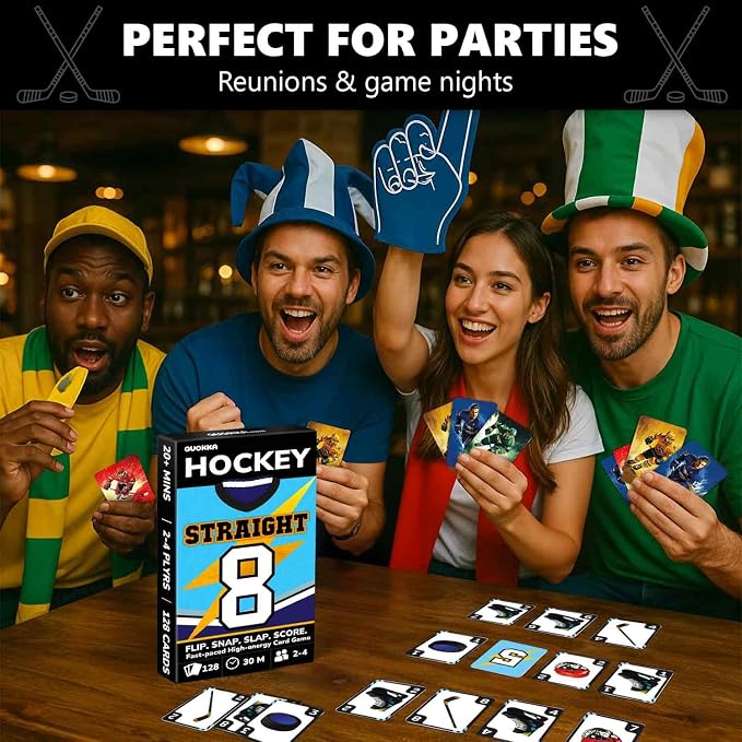 QUOKKA American Hockey Fast-Paced Card Game - Image 5