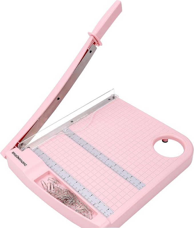 12" Guillotine Paper Cutter, Paper Trimmer Accurate Cutting - Image 6
