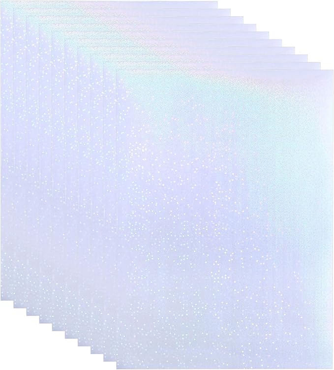 PATIKIL 11.7x8.3" Holographic Sticker Paper, 10Sheets A4 Polypropylene by PATIKIL