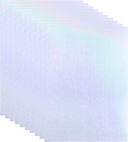 PATIKIL 11.7x8.3" Holographic Sticker Paper, 10Sheets A4 Polypropylene by PATIKIL