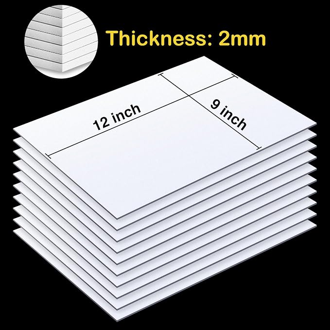 MEARCOOH Self Adhesive Foam Sheets - Image 2