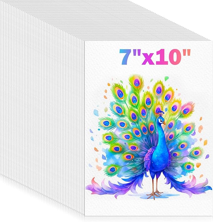 128 Sheets Watercolor Paper, Art Supplies by Donyang