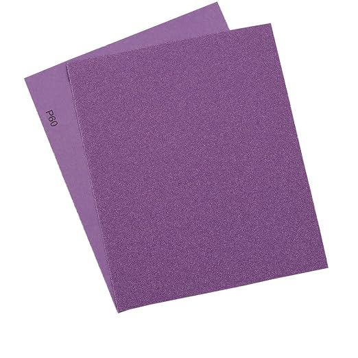 Sandpaper 60 Grit, Wet Dry Sanding Sheets 9 x 11 Inch, Advanced White Fused - Image 2