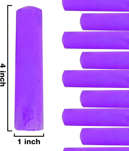 Kid Made Modern 60 Count Pack of Sidewalk Chalk – Violet - Image 3