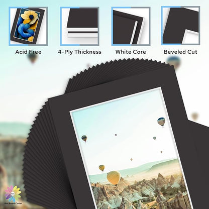 Mat Board Center, 5x7 for 4x6 Black Mat Kit - Image 3