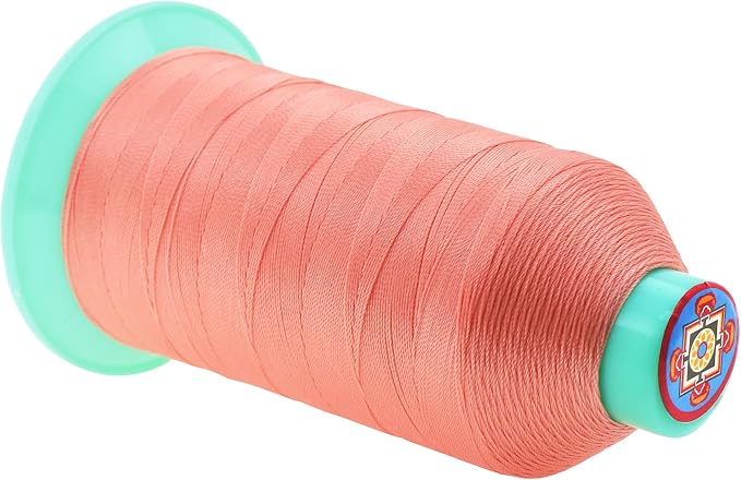 Mandala Crafts Bonded Nylon Thread Blush Heavy Duty Sewing Threads - Image 2