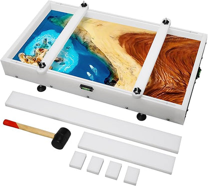 Large Reusable Epoxy Resin Mold 24×14×3 Adjustable Clamping System – Ideal by Unknown