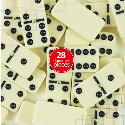 ERLLE - Premium Double 6 Dominoes Set, Classic Domino Game - Image 6