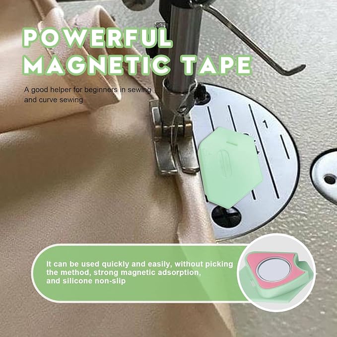 Pcmursal 4 Pieces Magnetic Seam Guide - Image 3
