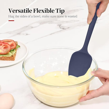 600ºF Heat Resistant Spatulas, High Heat Food Safe Semless Kitchen Silicone - Image 7