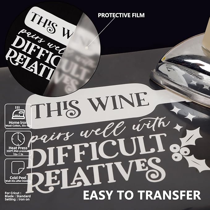 Guangyintong White HTV Heat Transfer Vinyl Rolls - Image 4