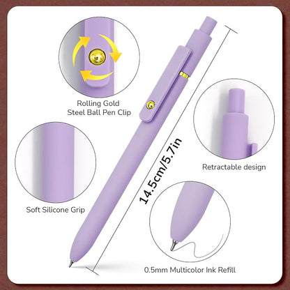 Colored Pens, 0.5mm Colored Ink Gel Pen - Image 4