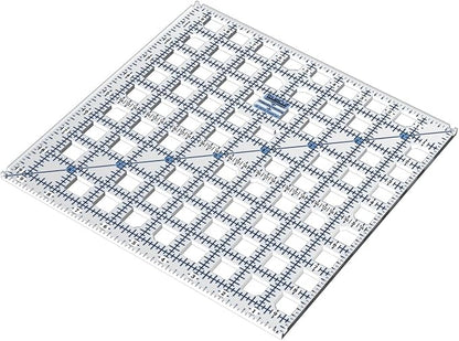 TrueCut Square 9.5" x 9.5" Quilting Ruler by The+Grace+Company